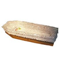 Funeral satin coffin interiros casket lining and coffin liner 